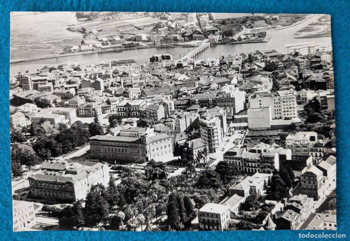 Postales: RW POSTAL PONTEVEDRA GALICIA VISTA PARCIAL DESDE AVION P2041