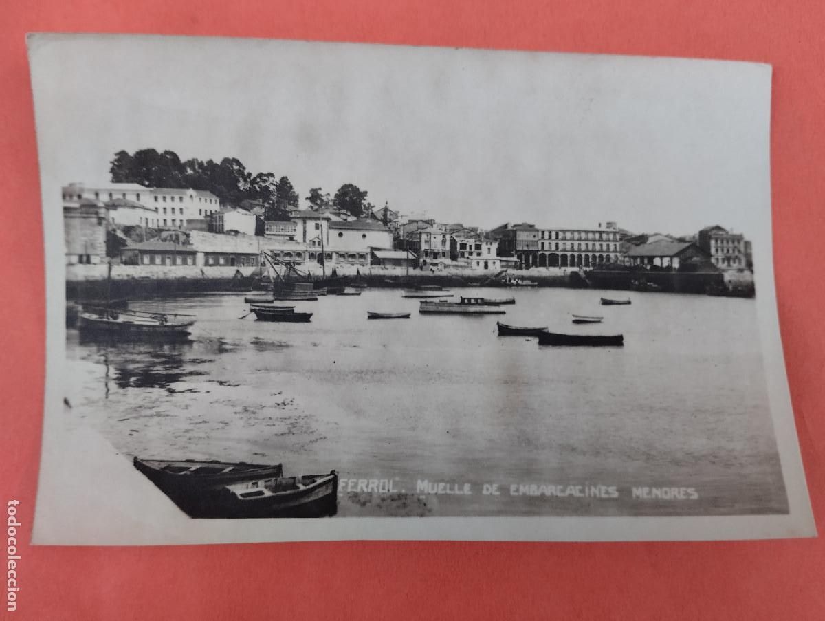 Postales: PRUEBA DE LA POSTAL..EN PAPEL. MUELLE DE EMBARCACIONES MENORES. ED. C. GALLEGO.