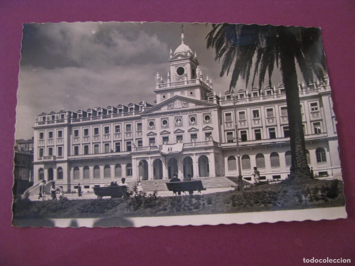 Postales: POSTAL FOTOGRAFICA DE EL FERROL DEL CAUDILLO. PALACIO MUNICIPAL. GARCIA GARRABELLA.