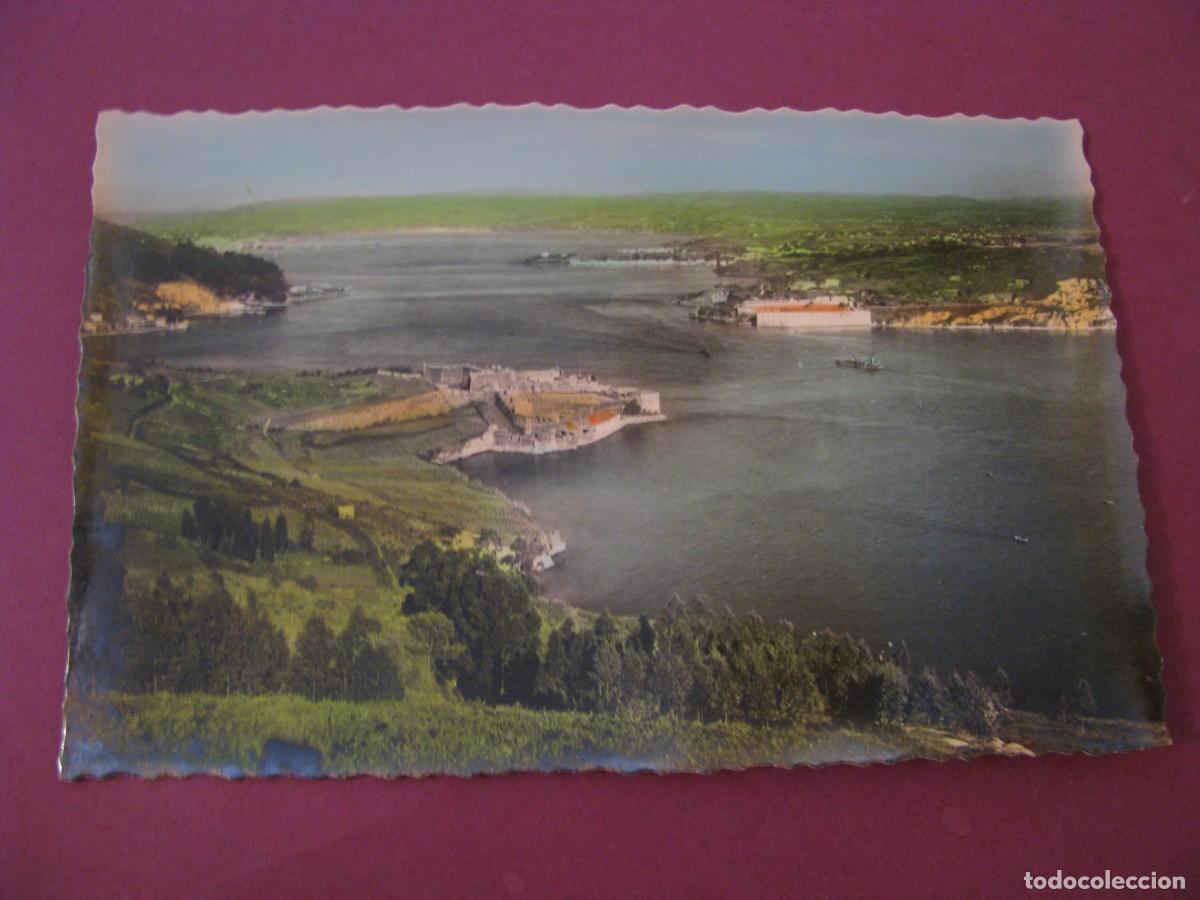 Postales: POSTAL FOTOGRAFICA COLOREADA DE EL FERROL DEL CAUDILLO. ENTRE CASTILLOS. ARRIBAS
