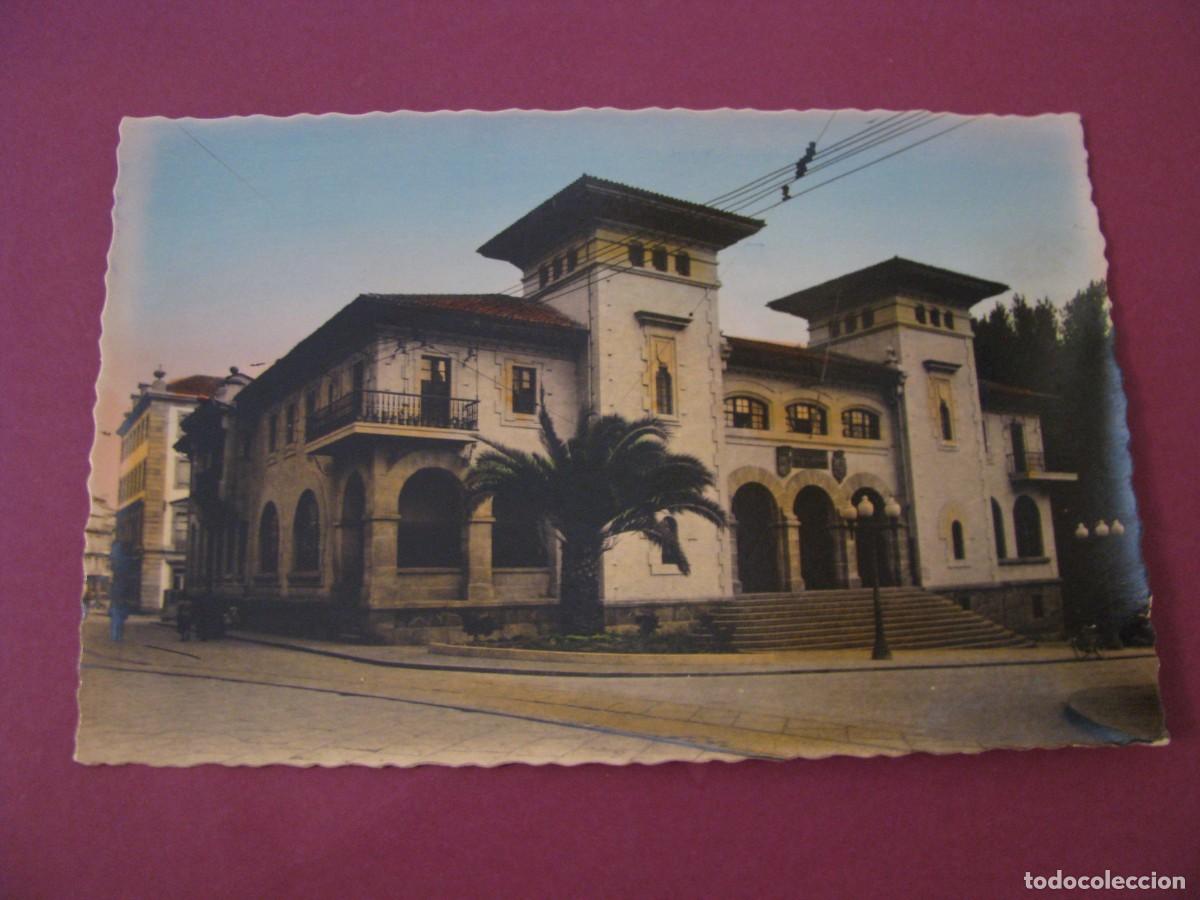 Postales: POSTAL FOTOGRAFICA COLOREADA DE EL FERROL DEL CAUDILLO. CORREOS Y TELEGRAFOS. ARRIBAS