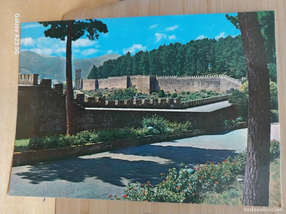 Postales: BAYONA LA REAL PASEO Y MURALLAS ED ARRIBAS 184 CIRCULADA A&Ntilde;O 1985
