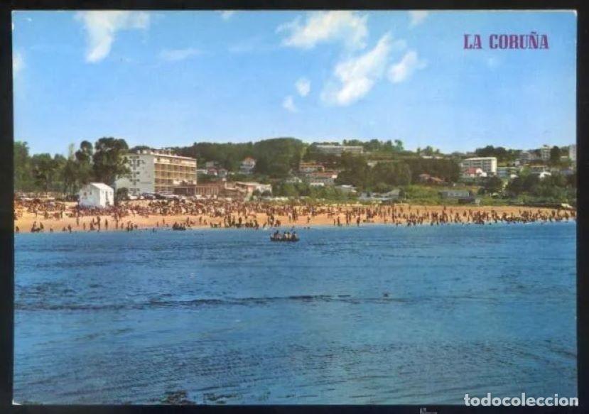 Postais: A Coru&ntilde;a *Playa...* Ed. Paris n&ordm; 569. Escrita.