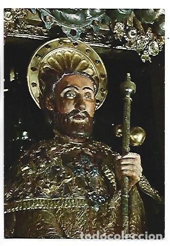 Postales: ALTAR MAYOR, IMAGEN DEL SANTO.- SANTIAGO DE COMPOSTELA
