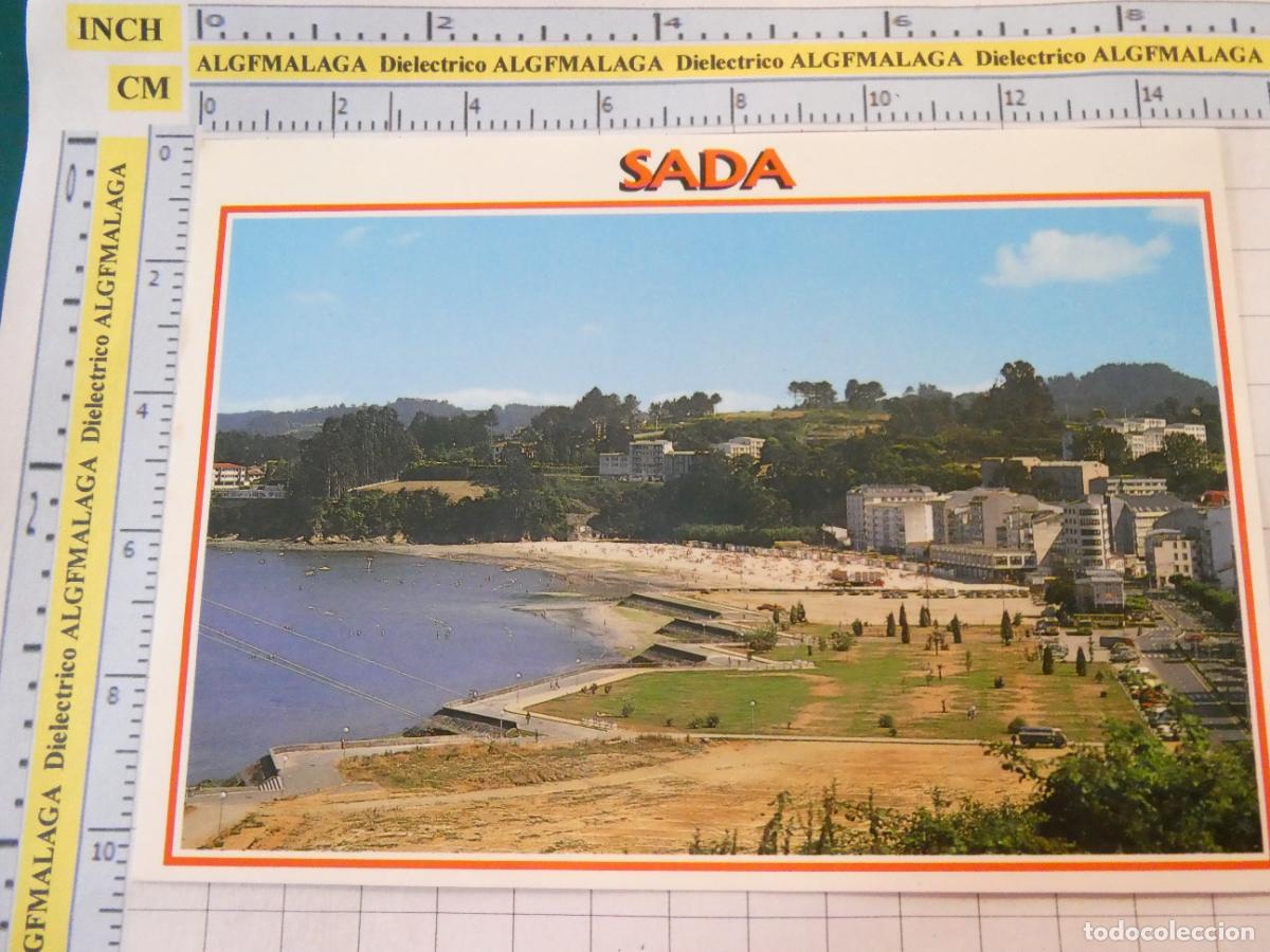 Postales: POSTAL DE LA CORU&Ntilde;A. A&Ntilde;O 1991. SADA PASEO MAR&Iacute;TIMO Y PLAYA 23 ARRIBAS. 775
