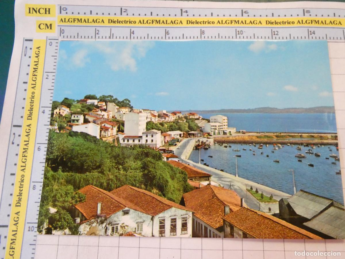 Postales: POSTAL DE LA CORU&Ntilde;A. A&Ntilde;O 1972. SADA PUERTO Y VISTA PARCIAL 10 ARRIBAS. 777