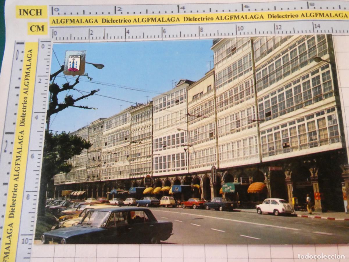 Postales: POSTAL DE LA CORU&Ntilde;A. A&Ntilde;O 1979. GALAER&Iacute;AS DE LA MARINA 58 ESCUDO ORO. 792