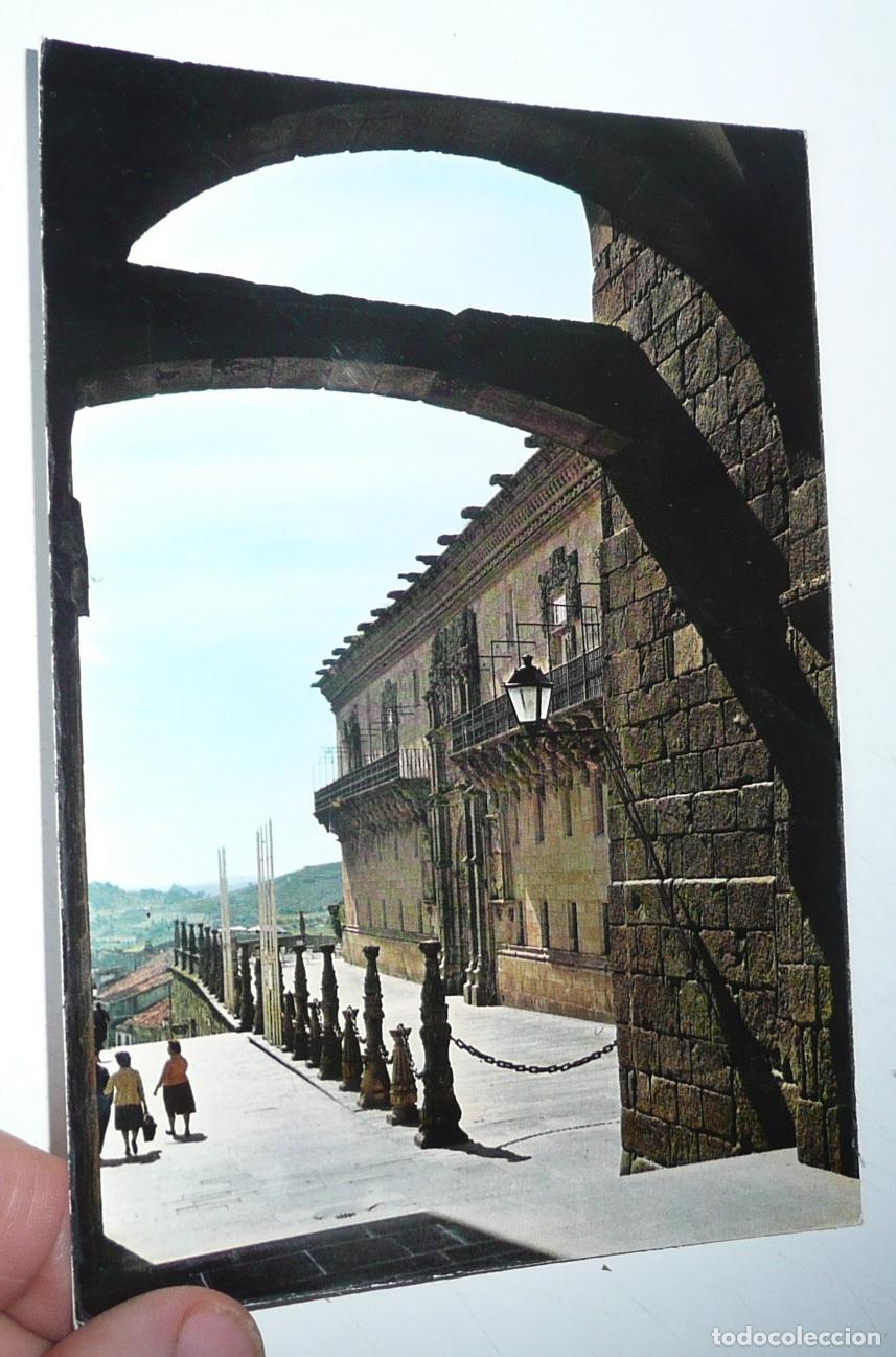 Postales: Postal Santiago de Compostela N&ordm; 5 Hostal de los Reyes Cat&oacute;licos. Sin circular.