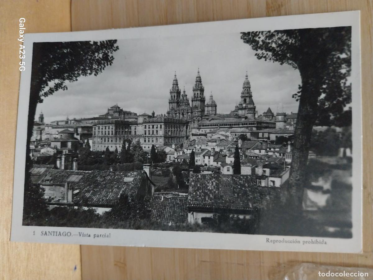 Postales: SANTIAGO ED POSTAL 1 ESCRITA A&Ntilde;OS 50