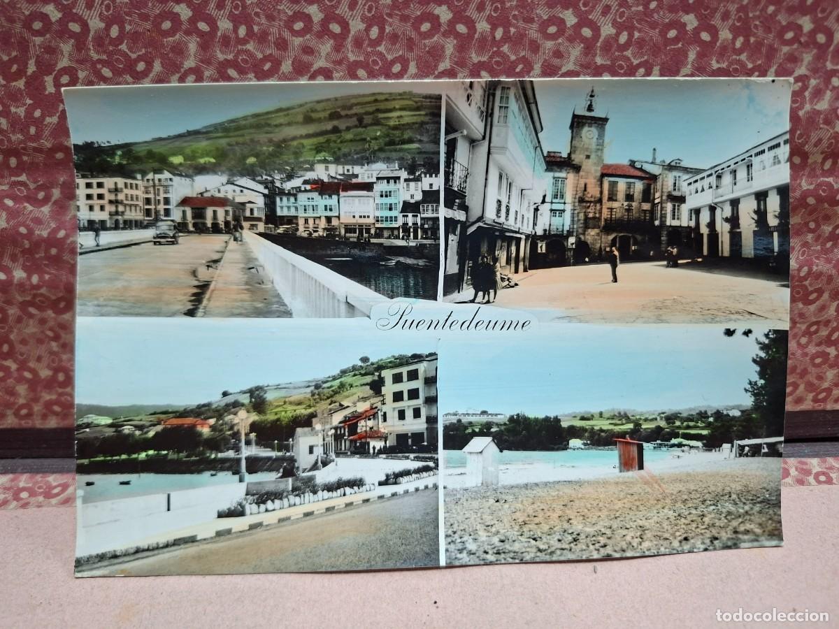 Postales: ANTIGUA POSTAL PUENTEDEUME CORU&Ntilde;A GALICIA PARIS 25