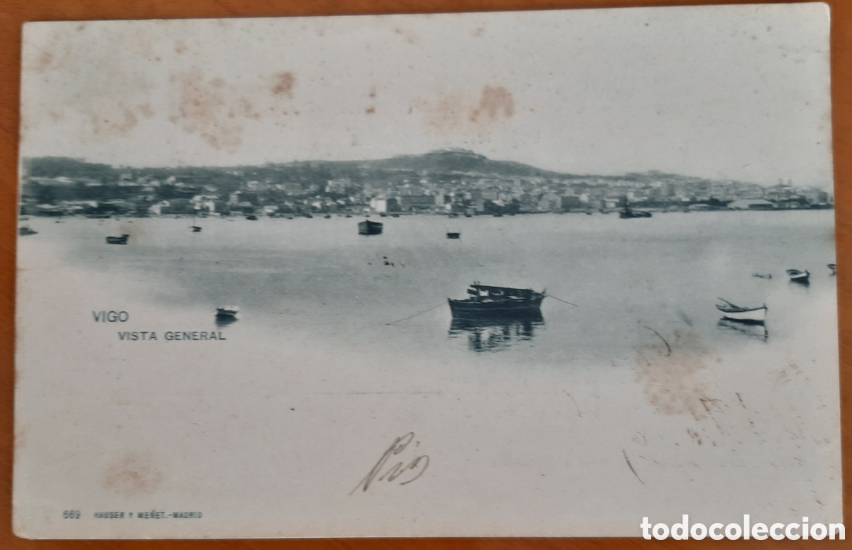 Postales: Postal Vigo Pontevedra. Vista general. Escrita y circulada. R28A