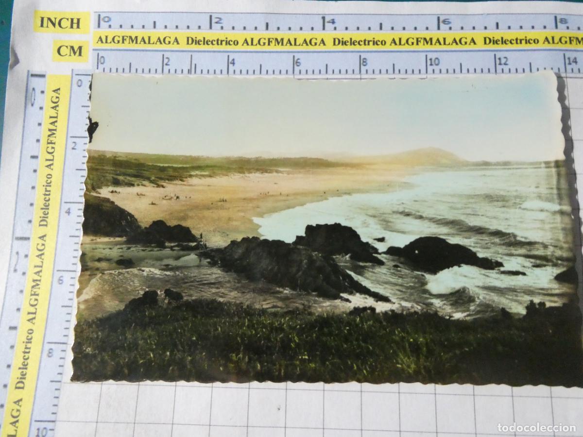 Postales: POSTAL DE LA CORU&Ntilde;A FERROL. A&Ntilde;OS 30 50. PLAYA DE VALDOVI&Ntilde;O 23 ARRIBAS. 505