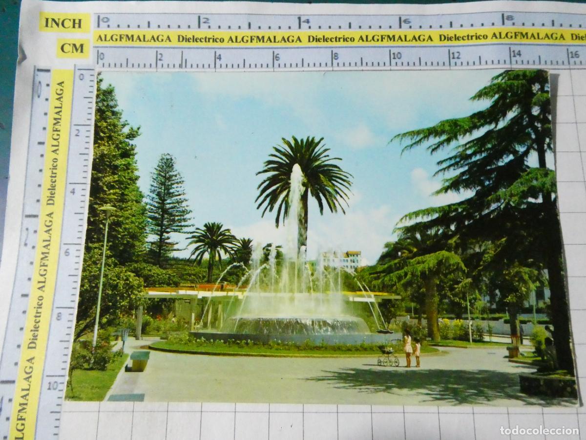 Postales: POSTAL DE LA CORU&Ntilde;A FERROL. A&Ntilde;O 1967. ALAMEDA DE SUANCES FUENTE 9 ALARDE. 510