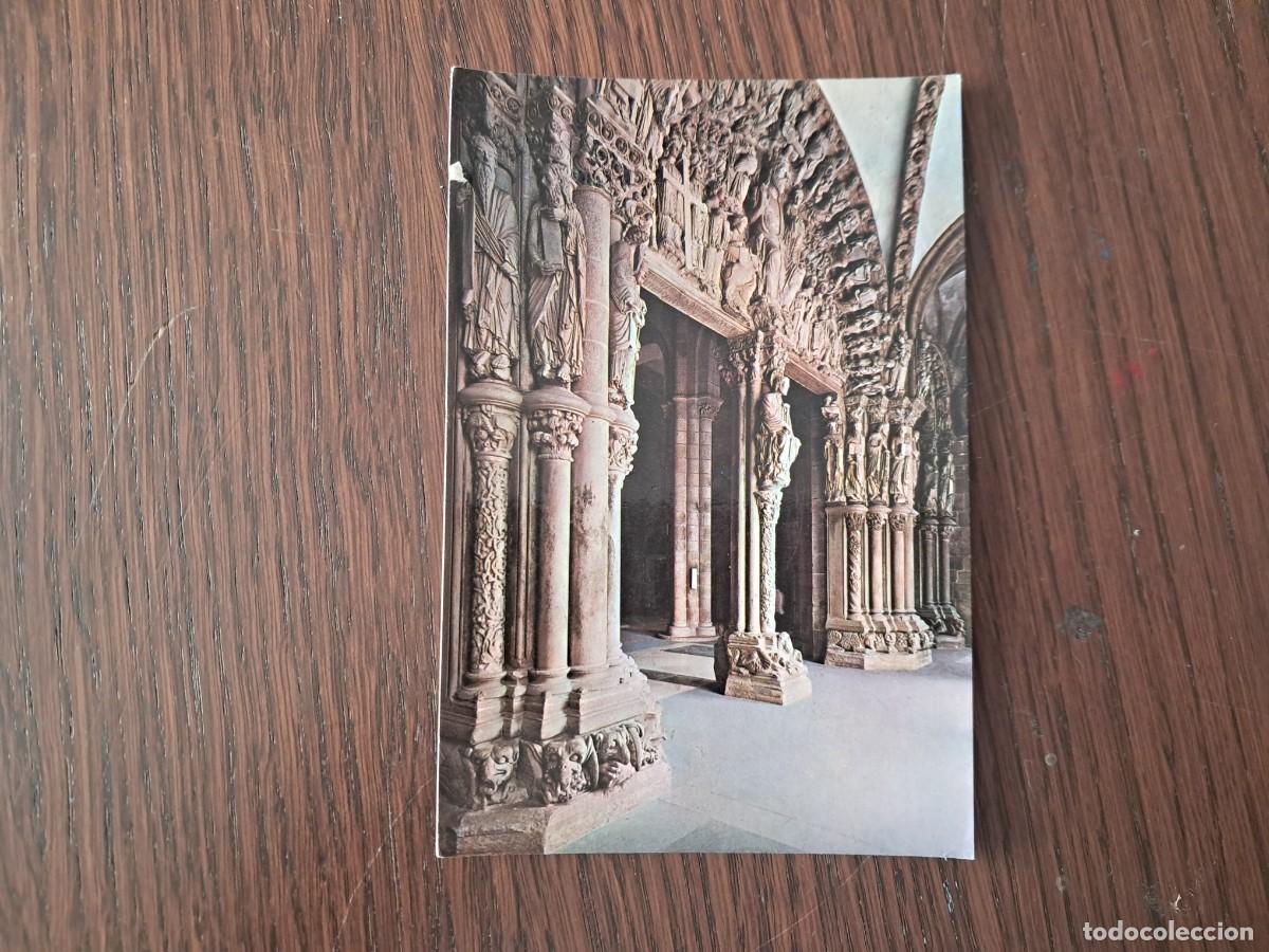 Postales: postal de Espa&ntilde;a, P&oacute;rtico de la gloria, catedral de Santiago de Compostela n&ordm; 3380.