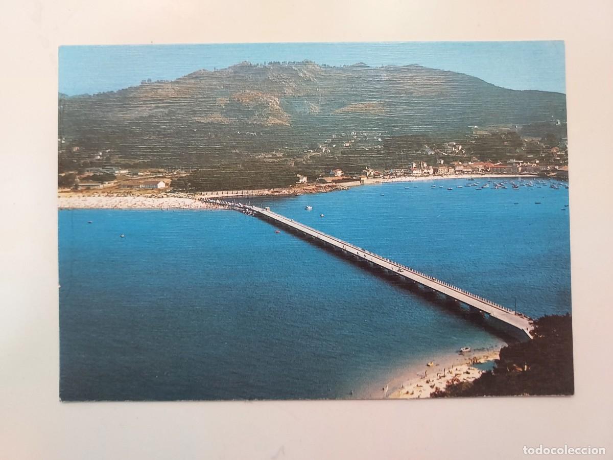 Postcards: POSTAL VIGO RIA Y PUENTE DE CANIDO. 1975. S/C. PONTEVEDRA