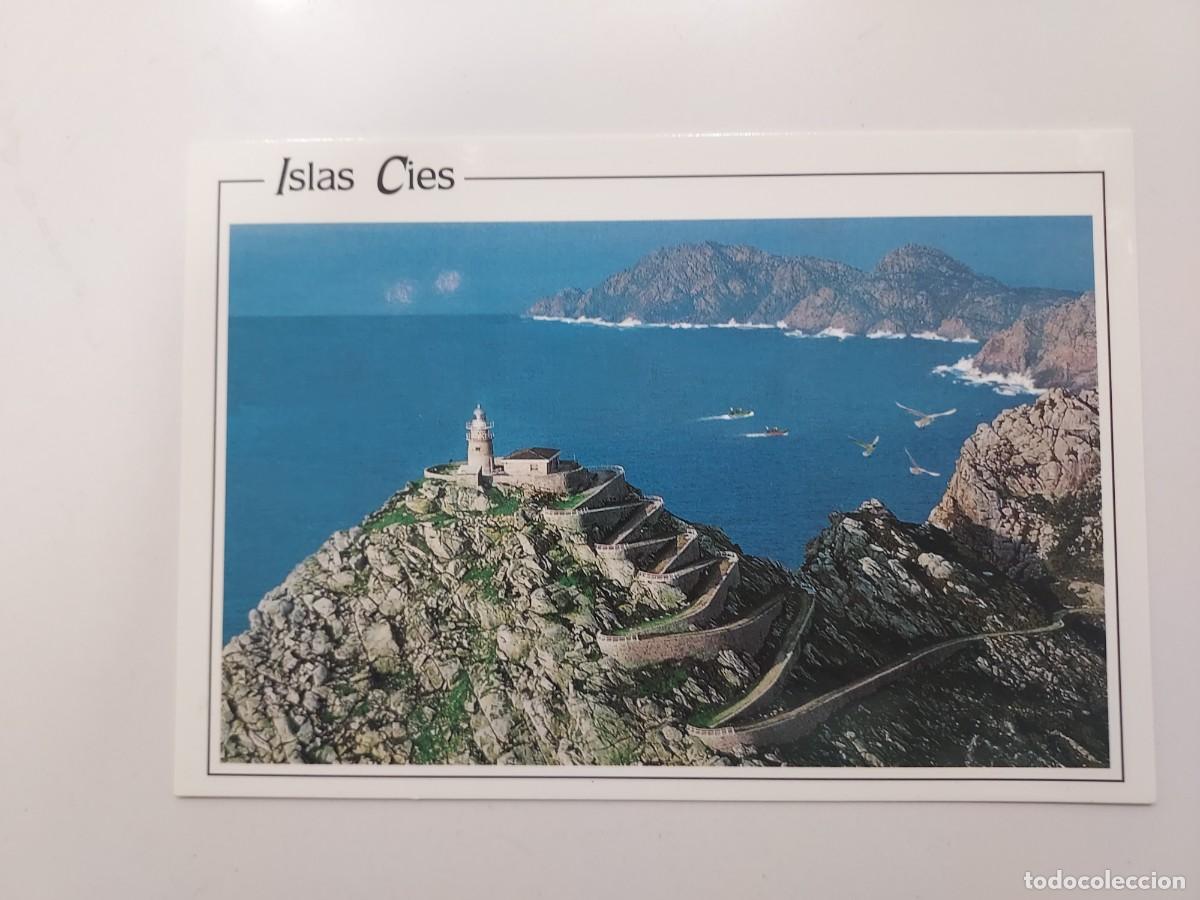 Postcards: POSTAL VIGO - ISLAS CIES FARO RIA DE VIGO. S/C. PONTEVEDRA