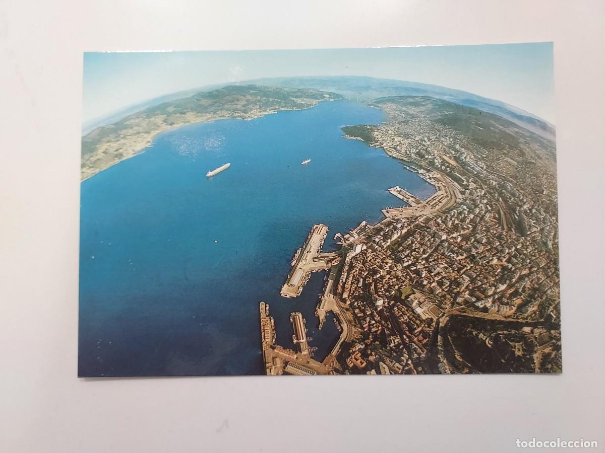 Postales: POSTAL VIGO VISTA AEREA. 1985. S/C. PONTEVEDRA