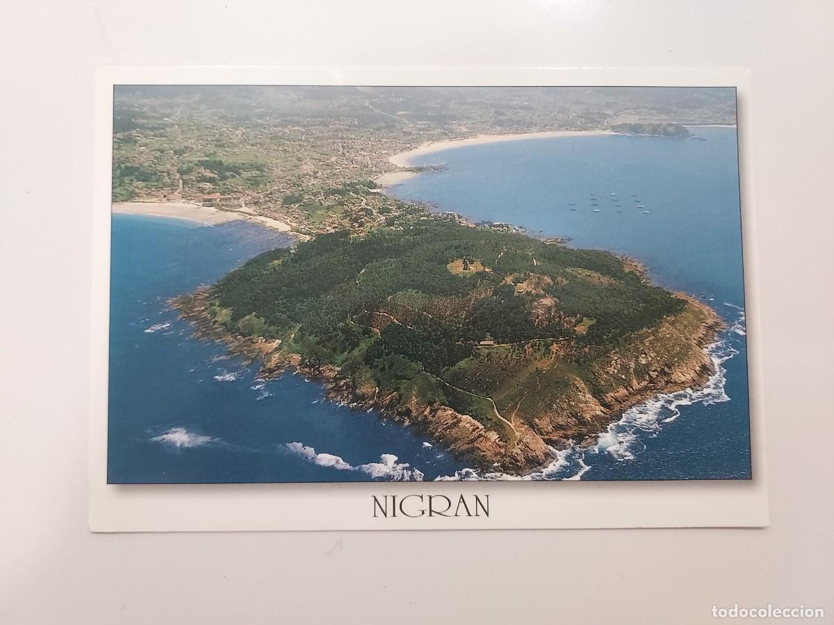 Postales: POSTAL (VIGO) NIGRAN VISTA AEREA DE MONTEFERRO PLAYA DE PATOS, PANXON AMERICA. 1994. S/C. PONTEVEDRA