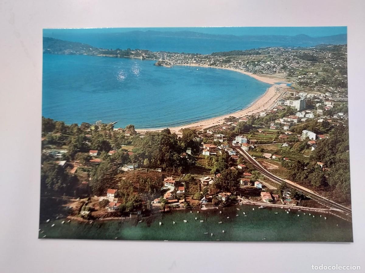 Postales: POSTAL (VIGO) NIGRAN PLAYA AMERICA VISTA AEREA. 1985. S/C. PONTEVEDRA