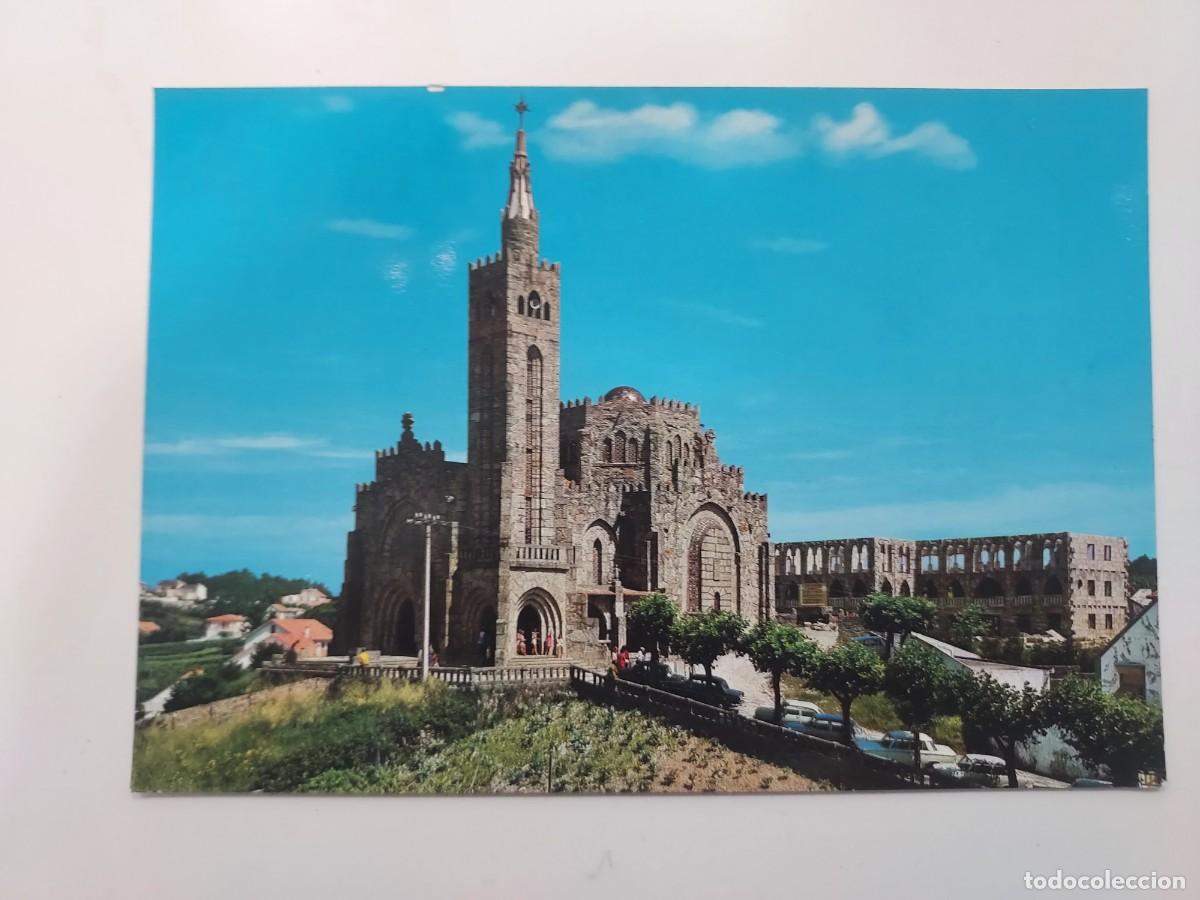 Postales: POSTAL (VIGO) PANJON TEMPLO VOTIVO DEL MAR. 1969. S/C. PONTEVEDRA