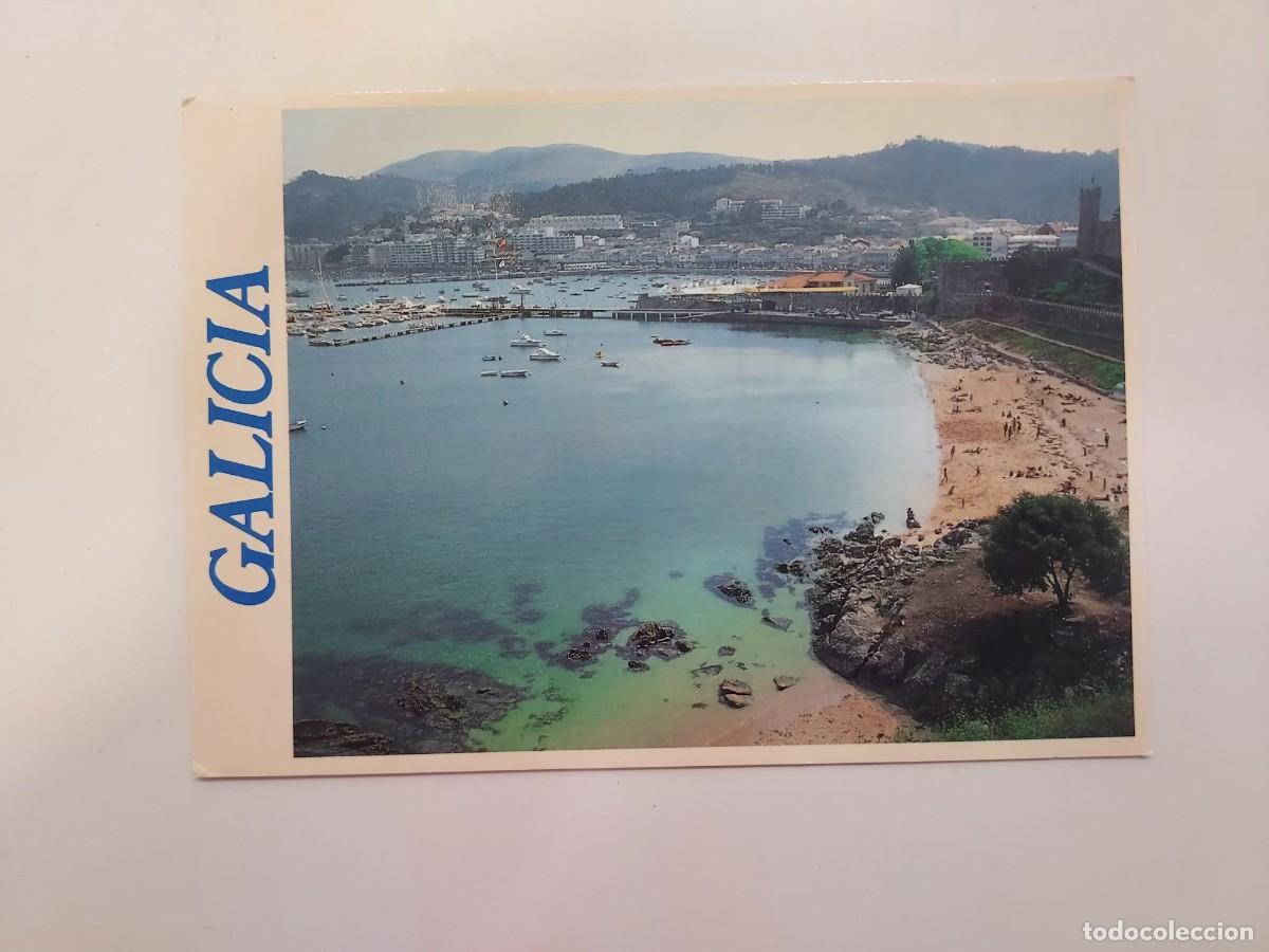 Postales: POSTAL BAYONA BAIONA (PLAYA DE BARBEIRA). CIRCULADA. PONTEVEDRA. XUNTA GALICIA TURISMO
