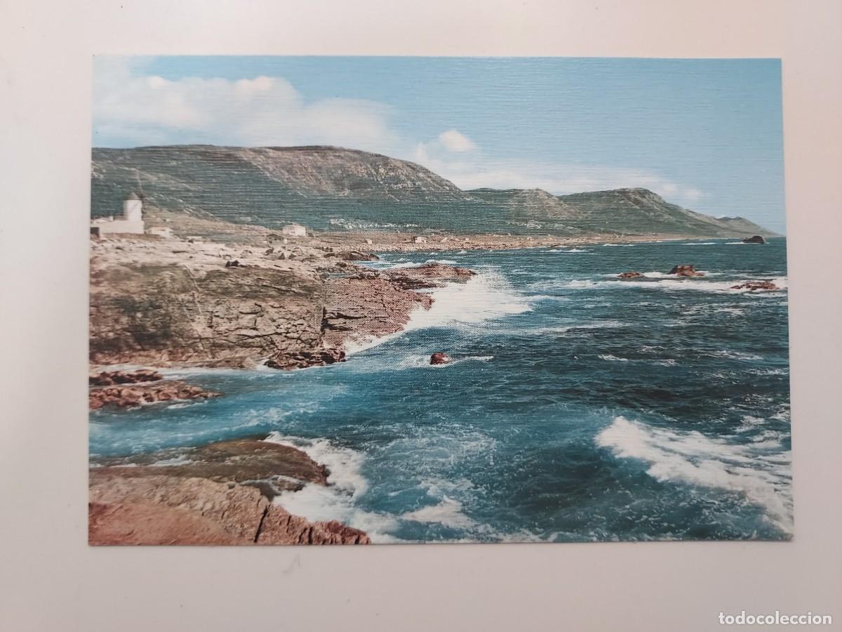 Postales: POSTAL BAYONA LAS MARI&Ntilde;AS Y ROMPEOLAS. 1976. S/C. PONTEVEDRA
