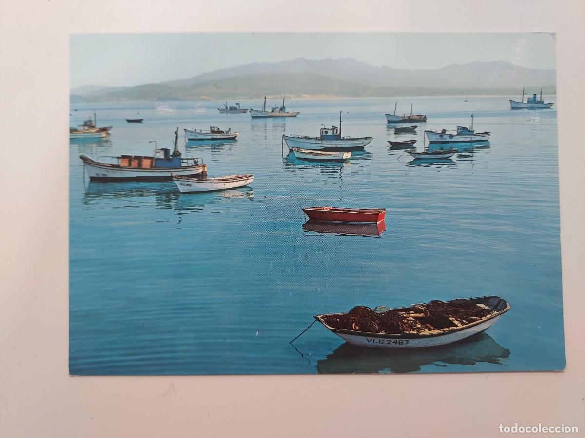 Postales: POSTAL BAYONA PAISAJE DE LAS COSTAS DE GALICIA. 1964. CIRCULADA. PONTEVEDRA