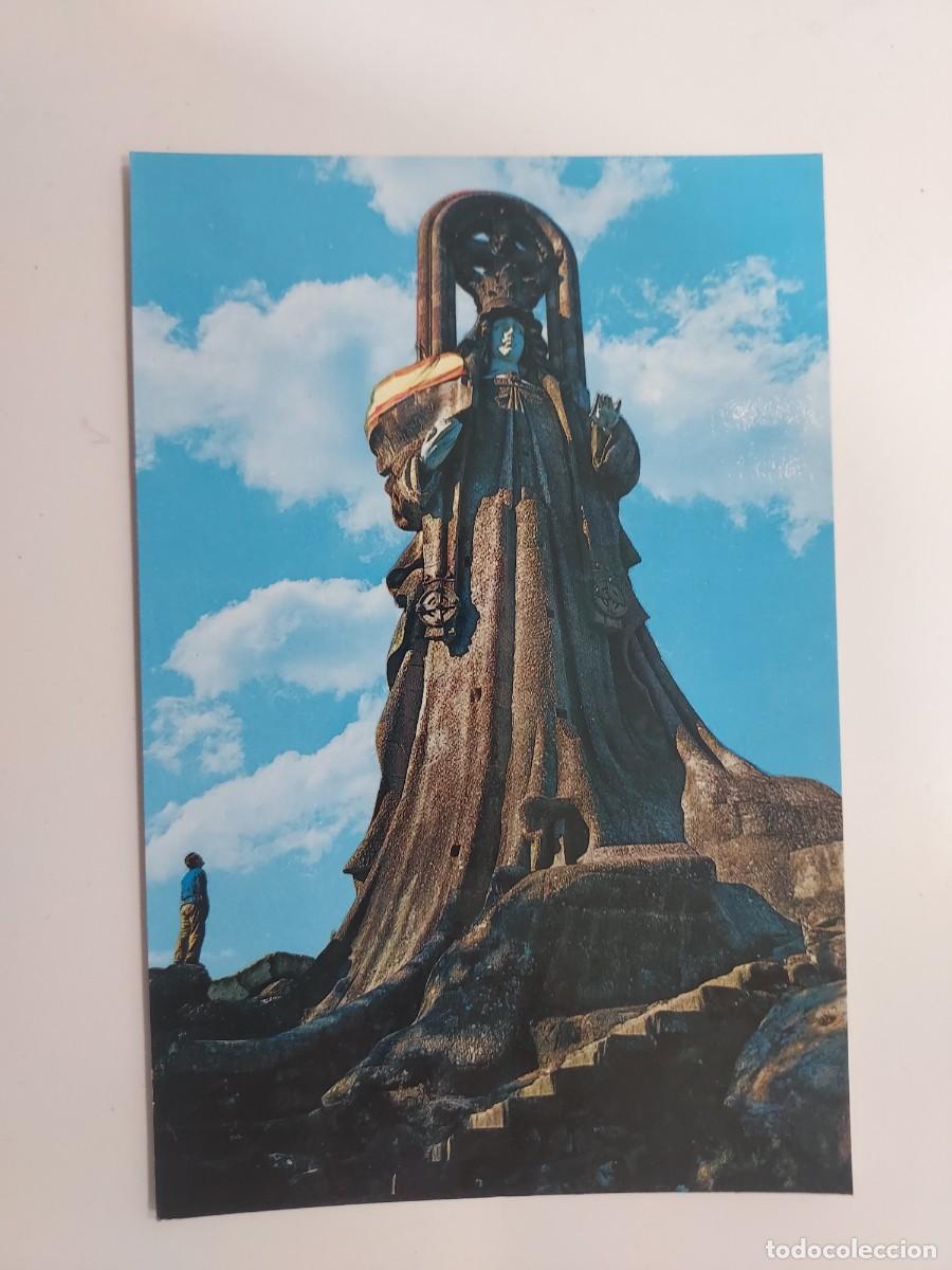 Postales: POSTAL BAYONA LA REAL VIRGEN DE LA ROCA. 1964. S/C. PONTEVEDRA. RELIGIOSA