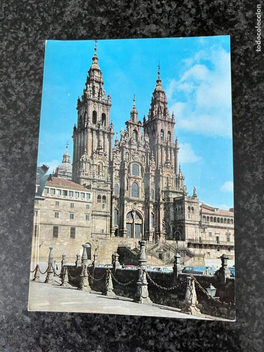 Postales: Santiago de Compostela la catedral sin circular
