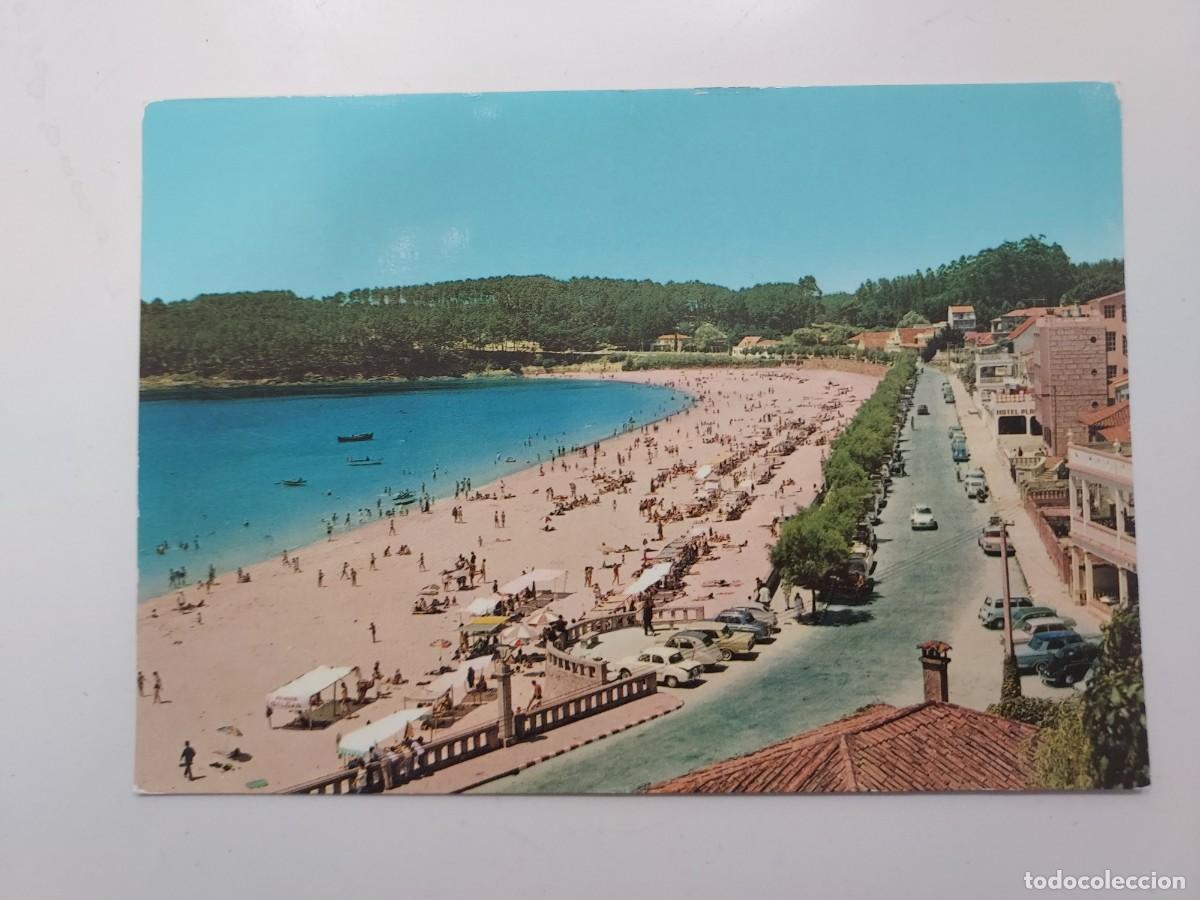 Postales: POSTAL SANGENJO PLAYA. CIRCULADA. PONTEVEDRA. ALARDE
