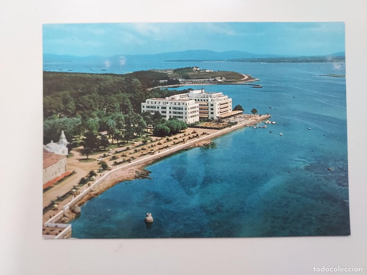 Postales: POSTAL LA TOJA VISTA DEL GRAN HOTEL. S/C. PONTEVEDRA