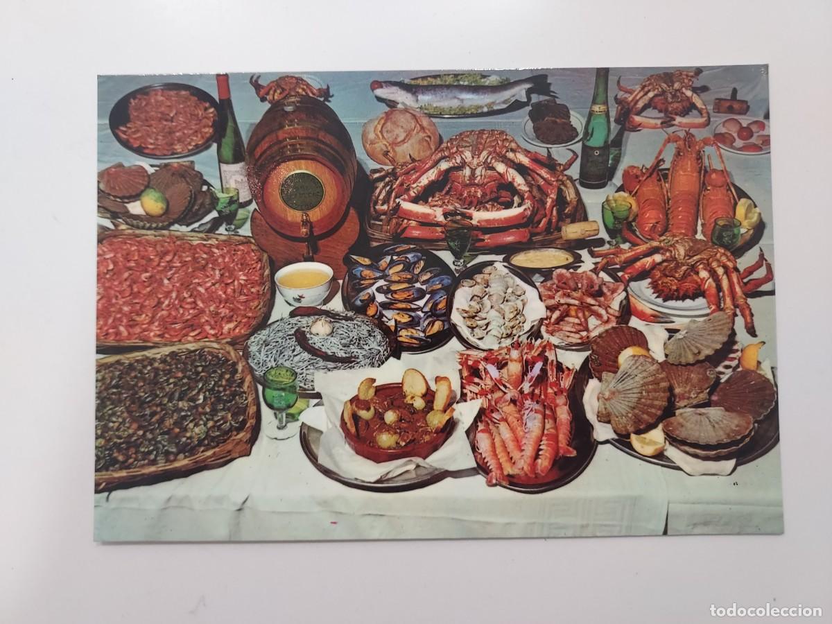 Postales: POSTAL GALICIA MARISCOS. S/C. (CORU&Ntilde;A)