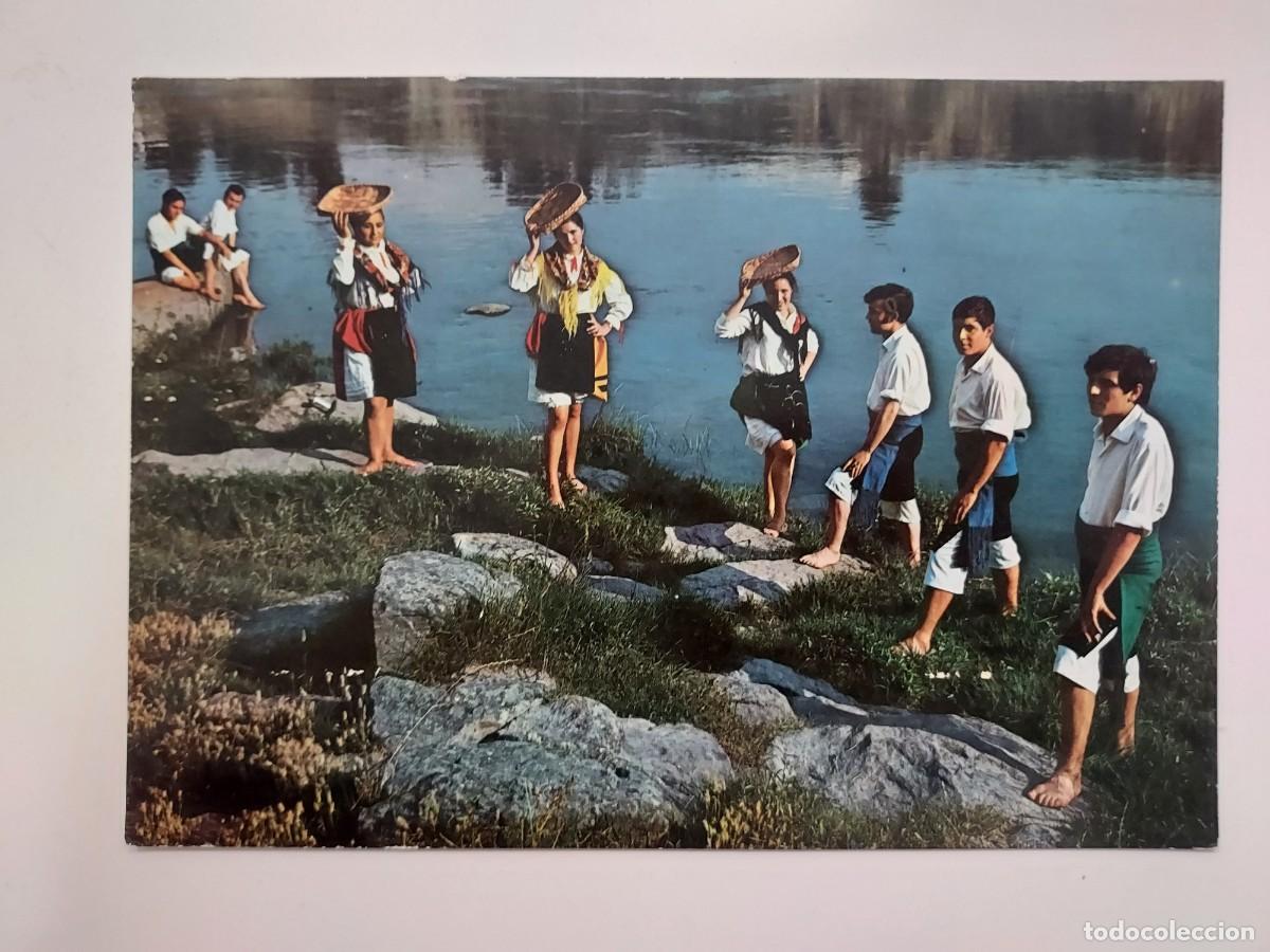 Postales: POSTAL GALICIA MOTIVO TIPICO, GRUPO FOLKLORE, TRAJE REGIONAL. S/C. (CORU&Ntilde;A) Etnograf&iacute;a