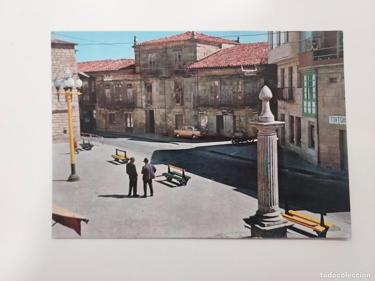 Postales: POSTAL PUEBLA DE TRIVES PLAZA DEL GENERAL SUEIRO. S/C. ORENSE. 1967 (ANEIRO) TINTORERIA