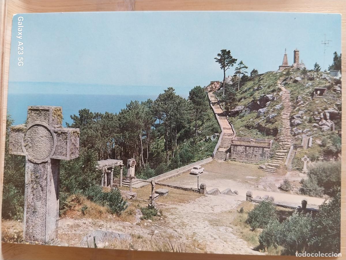 Postales: LA GUARDIA CALVARIO Y PULPITO ED ARRIBAS 9044