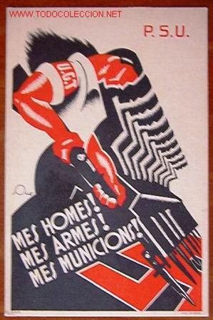 Postales: Tarjeta postal de la Guerra Civil - Foto 1