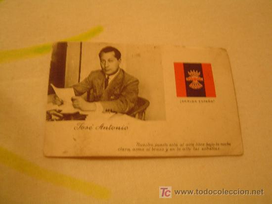 Postales: Targeta postal de JOSE ANTONIO sin circular - Foto 1