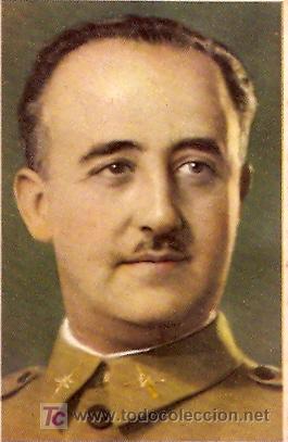 Postales: POSTAL GENERAL FRANCO - Foto 1