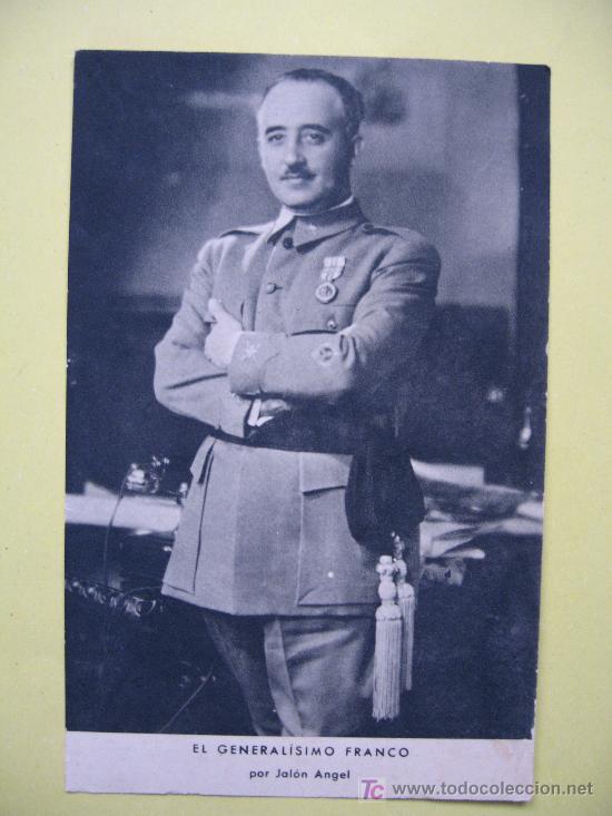Postales: EL GENERALISIMO FRANCO - SIN CIRCULAR - Foto 1