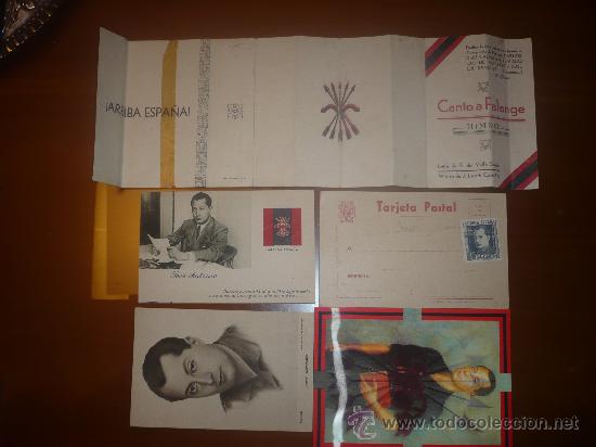 Postales: Lote de postales Jose Antonio primo de Rivera - Foto 1