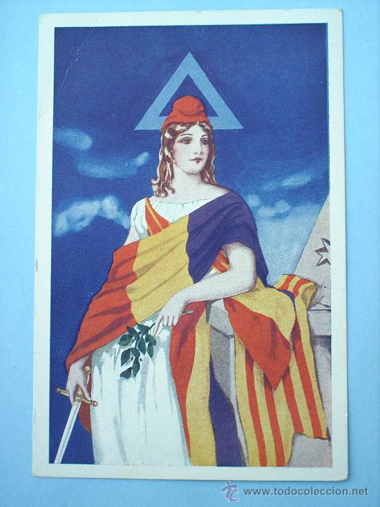 Postales: POSTAL REPUBLICA ESPA&Ntilde;OLA-SIN CIRCULAR - ORIGINAL - Foto 1
