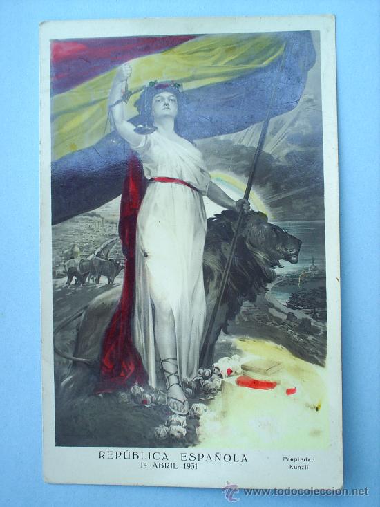 Postales: POSTAL -REPUBLICA ESPA&Ntilde;OLA -  ORIGINAL - Foto 1