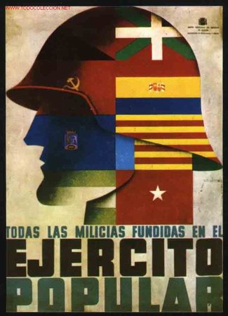 Resultado de imagen de Josep RenauCartel Cartel del ejercito popular,