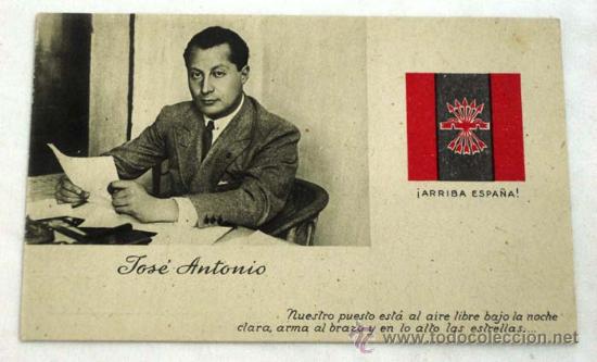 Postales: Postal Jos&eacute; Antonio Arriba Espa&ntilde;a - Foto 1