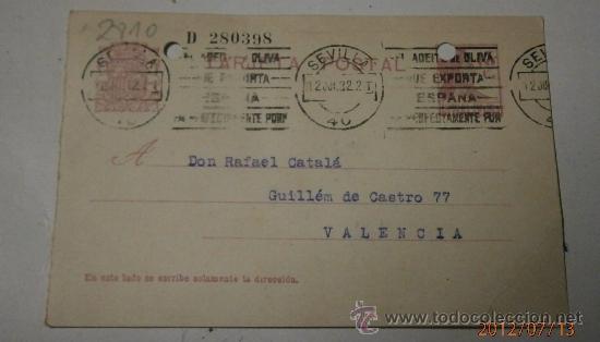 Postales: Postal rep&uacute;blica - Foto 1