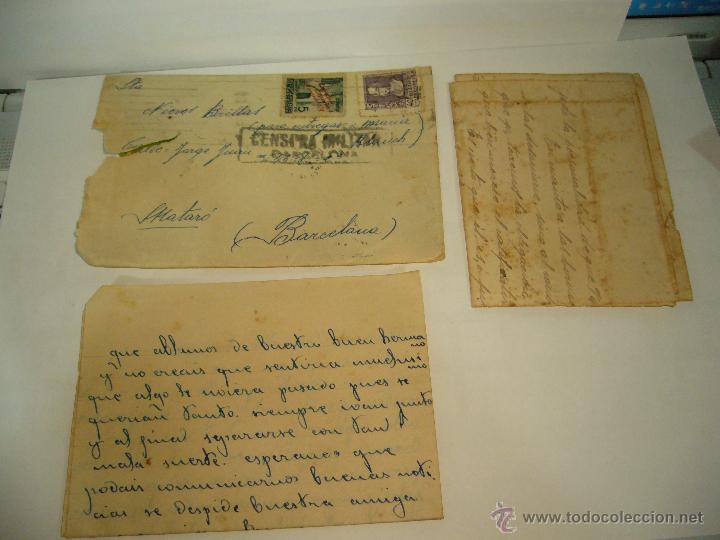Postales: CENSURA MILITAR - Foto 1