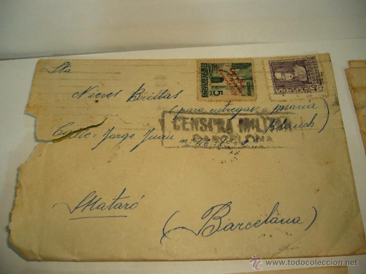 Postales: CENSURA MILITAR - Foto 2