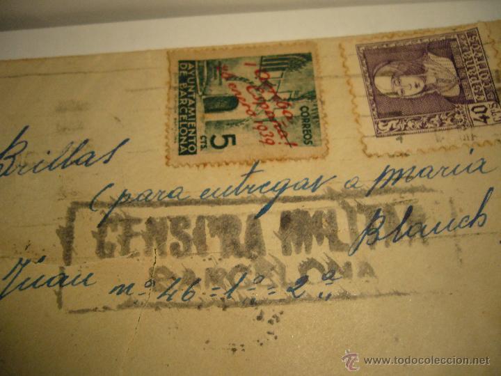 Postales: CENSURA MILITAR - Foto 3