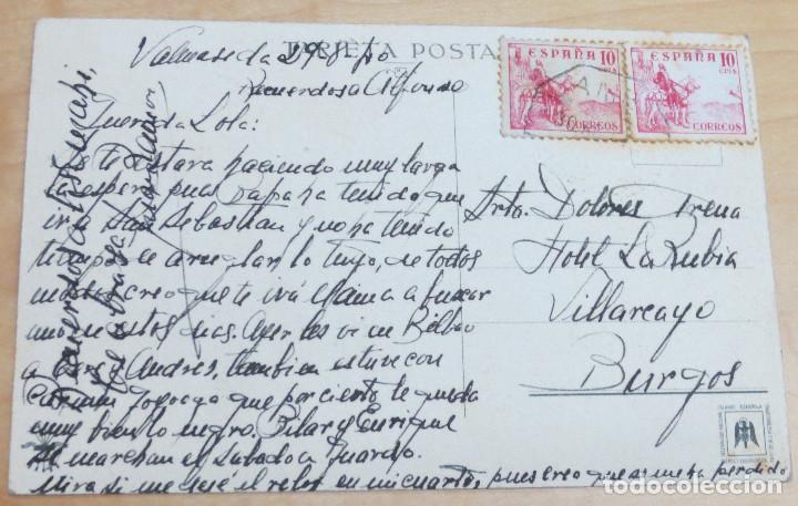 Postales: POSTAL FRANCO A&Ntilde;O 1940 - Foto 2