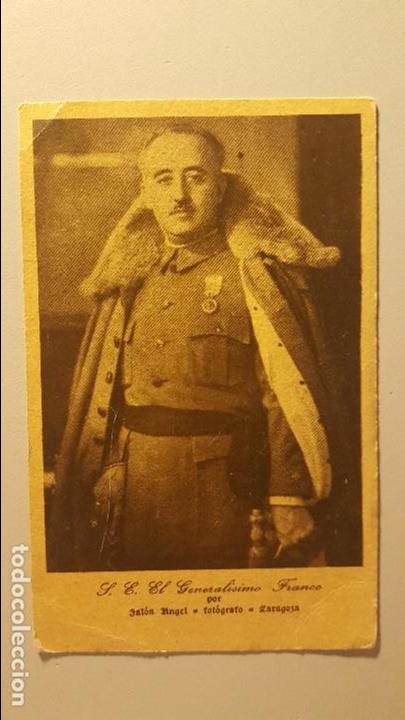 Postales: Tarjeta postal General Franco - Foto 1